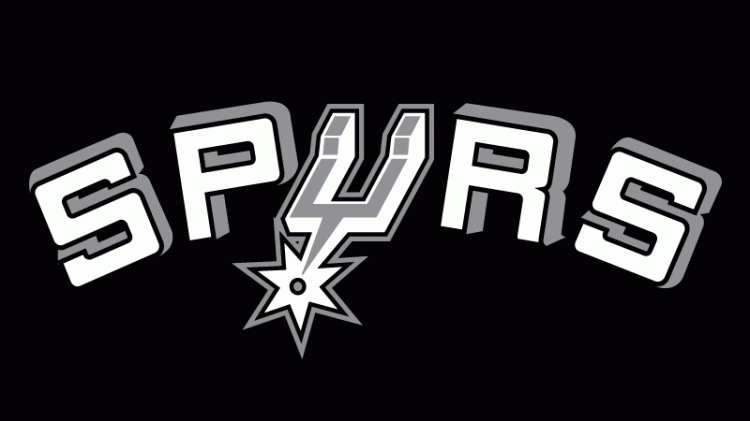 San Antonio Spurs 1989-2002 Wordmark Logo fabric transfer version 2